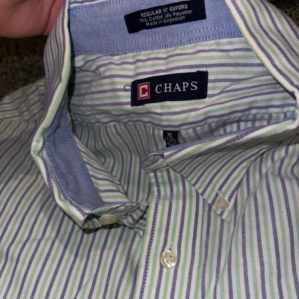 CHAPS button down shirt